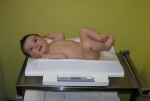 baby-on-scale