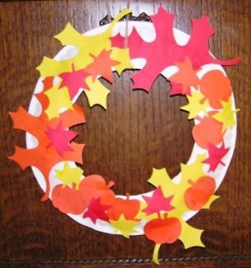 Autumn Leaf Wreath